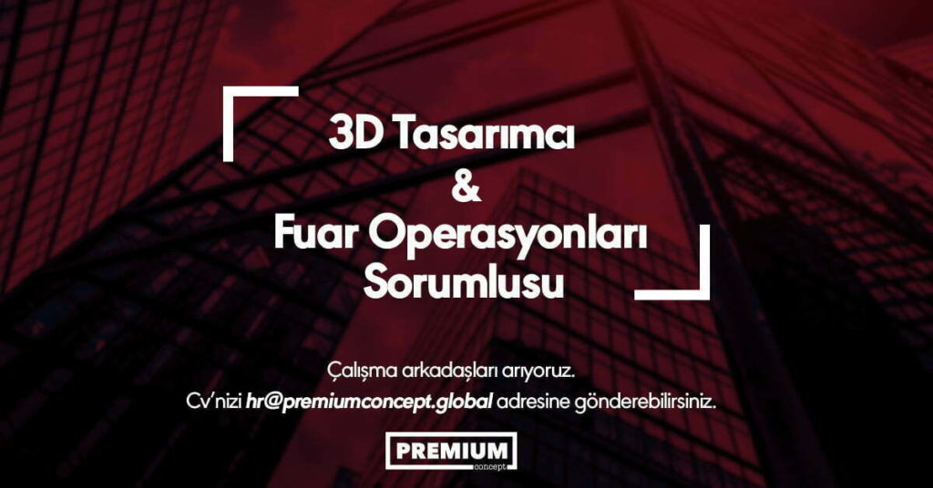 3D Tasarımcı ve Fuar Operasyonları Sorumlusu