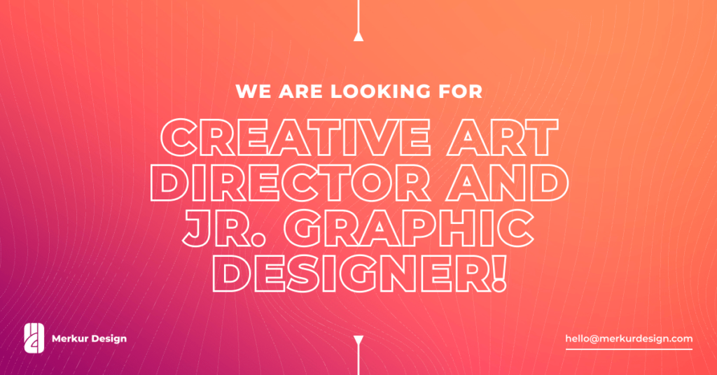 Creative Art Director ve Jr. Graphic Designer