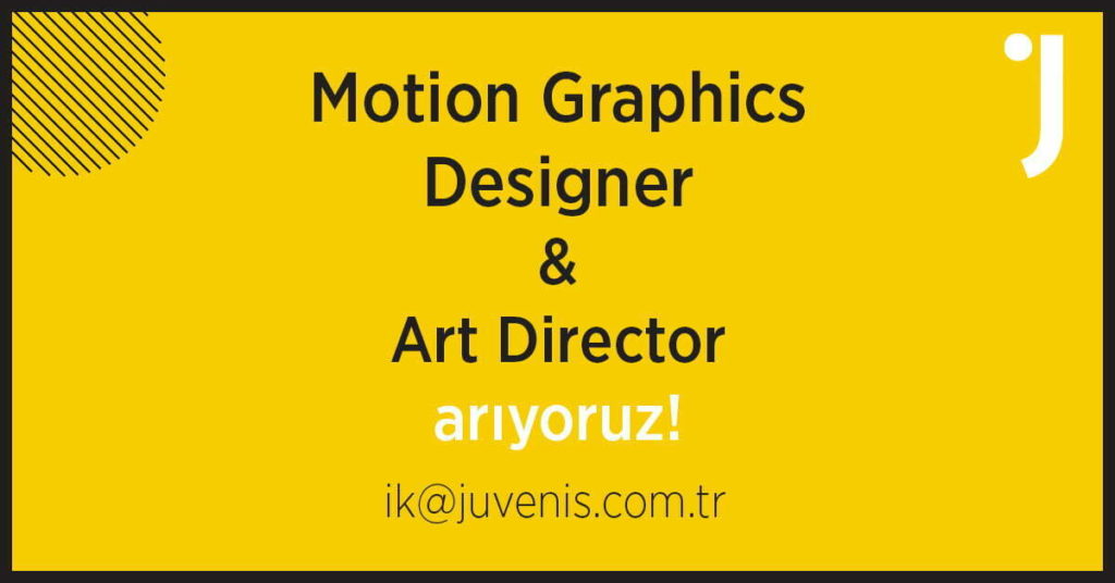 Motion Graphics Designer ve Art Director