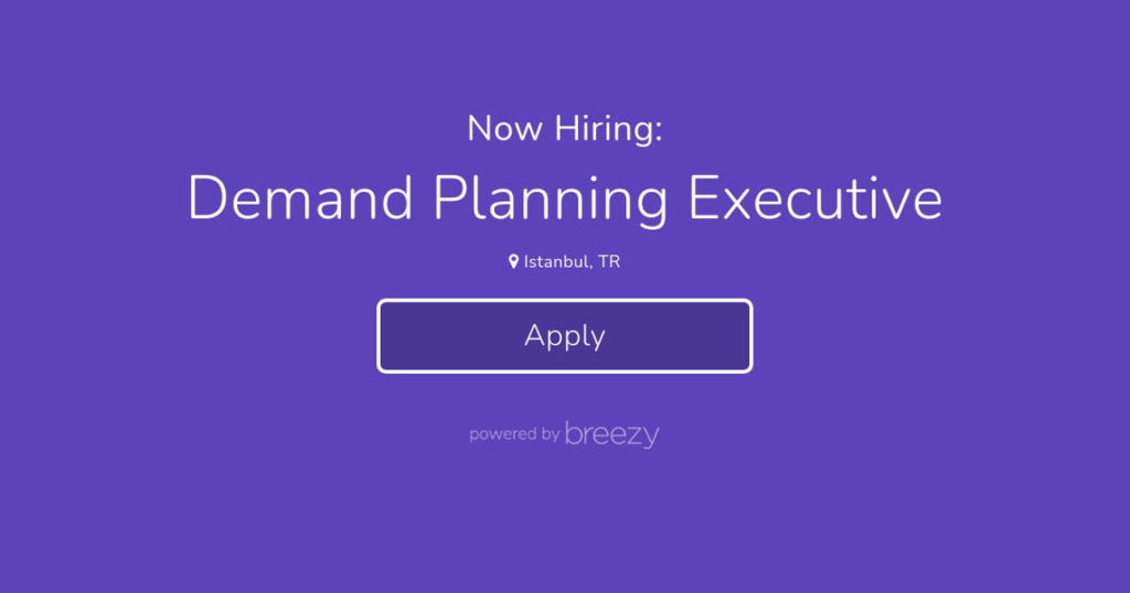 Demand Planning Executive
