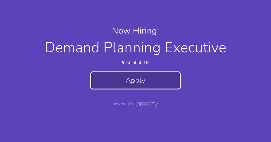 Demand Planning Executive