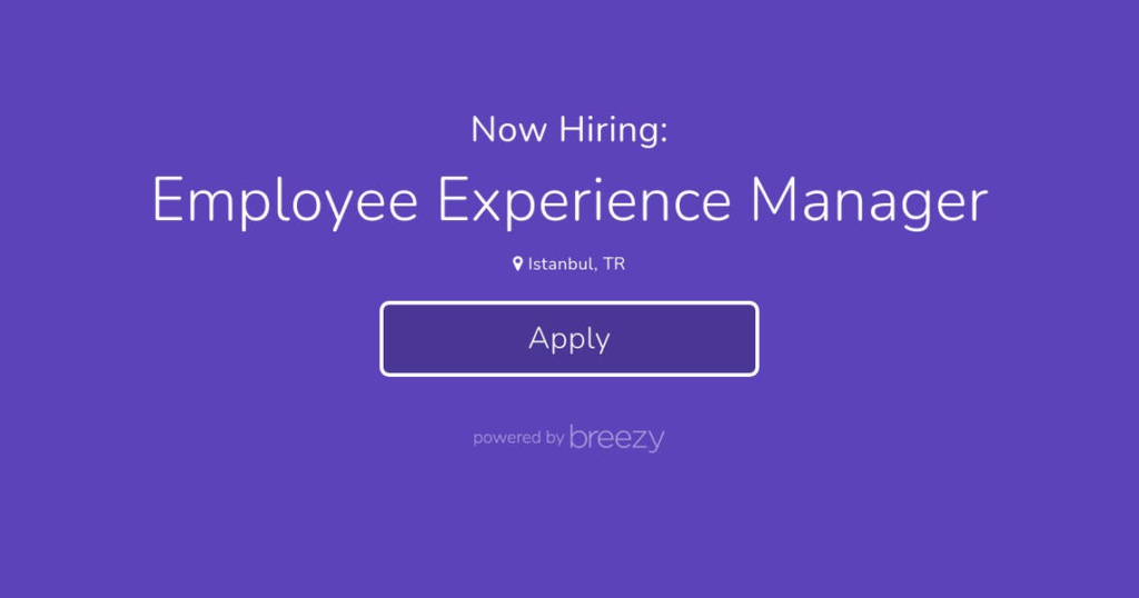 Employee Experience Manager