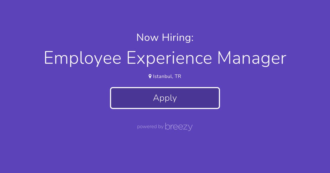 Employee Experience Manager
