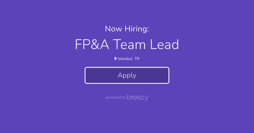 FP&A Team Lead
