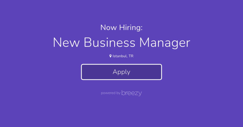 New Business Manager