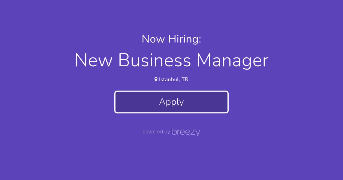 New Business Manager