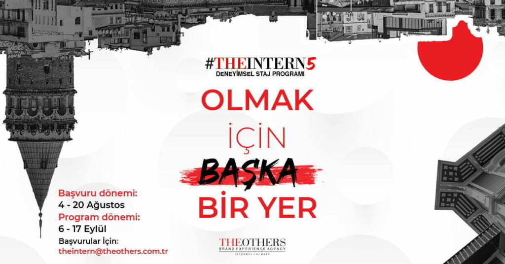 The Intern 5 Deneyimsel Staj Programı Başlıyor!