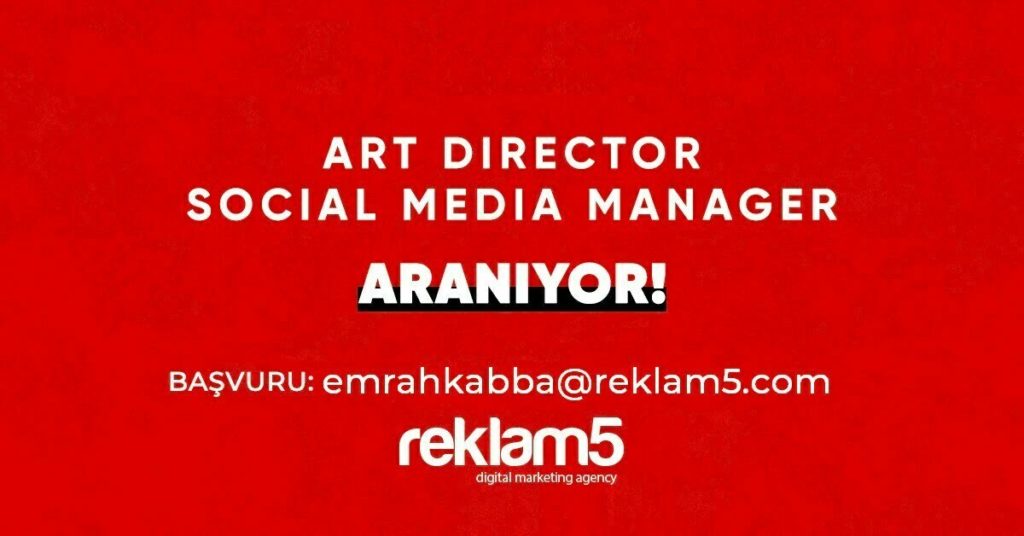Art Director ve Social Media Manager