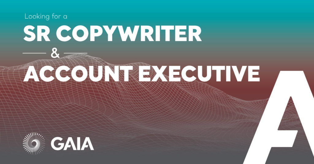 Sr. Copywriter & Account Executive